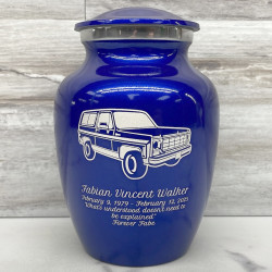 Customer Gallery - SUV Sharing Urn - Midnight Blue