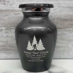 Customer Gallery - Sasquatch Keepsake Urn - Gunmetal Gray