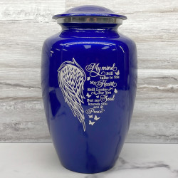 Customer Gallery - At Peace Cremation Urn - Midnight Blue