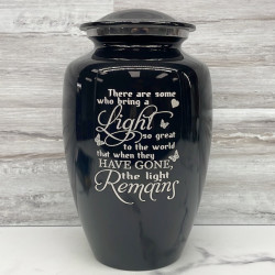 Customer Gallery - Light Remains Cremation Urn - Jet Black