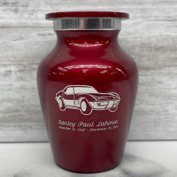 Customer Gallery - Roadster Keepsake Urn - Ruby Red