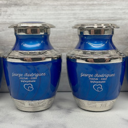 Customer Gallery - Royal Blue Keepsake Urn