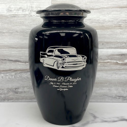 Customer Gallery - Classic Car Cremation Urn - Jet Black