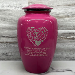 Customer Gallery - Nurse Cremation Urn - Rose Pink