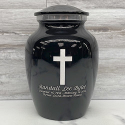 Customer Gallery - Cross Sharing Urn - Jet Black