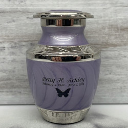 Customer Gallery - Regal Purple Keepsake Urn