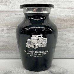 Customer Gallery - Dumptruck II Keepsake Urn - Jet Black
