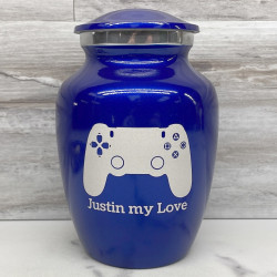 Customer Gallery - Gaming Controller Sharing Urn - Midnight Blue