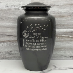 Customer Gallery - Winds of Heaven Cremation Urn - Gunmetal Gray