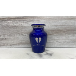 Customer Gallery - Angel Wings Keepsake Urn - Midnight Blue