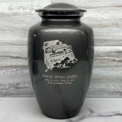 Customer Gallery - Offroad Truck Cremation Urn - Gunmetal Gray