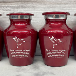 Customer Gallery - Hummingbird Keepsake Urn - Ruby Red