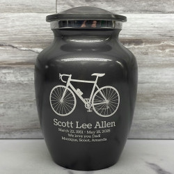 Customer Gallery - Bicycle Sharing Urn - Gunmetal Gray