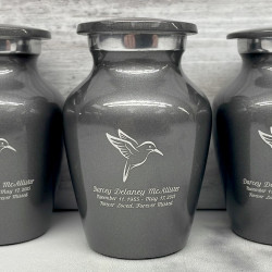 Customer Gallery - Hummingbird Keepsake Urn - Gunmetal Gray