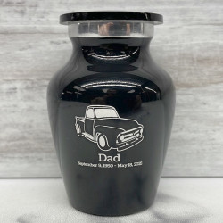 Customer Gallery - Classic Stepside Truck Keepsake Urn - Jet Black