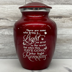 Customer Gallery - Light Remains Sharing Urn - Ruby Red