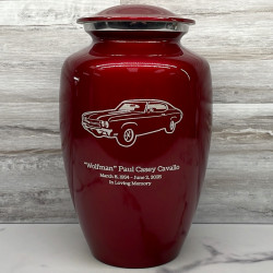 Customer Gallery - Muscle Car III Cremation Urn - Ruby Red
