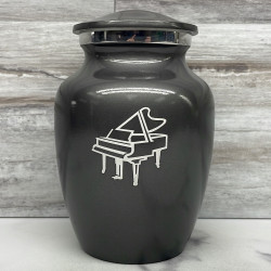 Customer Gallery - Piano Sharing Urn - Gunmetal Gray
