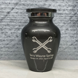 Customer Gallery - Mechanic Wrench Keepsake Urn - Gunmetal Gray
