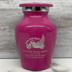 Customer Gallery - Riding with Angels Keepsake Urn - Rose Pink