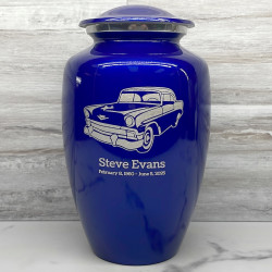 Customer Gallery - Classic Car II Cremation Urn - Midnight Blue