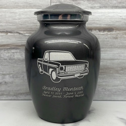 Customer Gallery - Truck II Sharing Urn - Gunmetal Gray