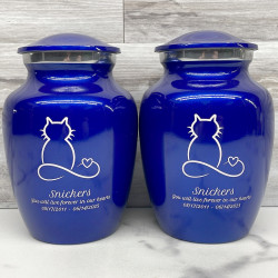 Customer Gallery - Infinite Love Cat Cremation Urn - Midnight Blue