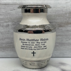 Customer Gallery - Radiant White Keepsake Urn