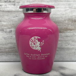 Customer Gallery - Fairy In the Moon Keepsake Urn - Rose Pink