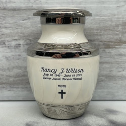 Customer Gallery - Radiant White Keepsake Urn