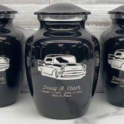 Customer Gallery - Classic Car Sharing Urn - Jet Black
