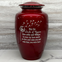 Customer Gallery - Winds of Heaven Cremation Urn - Ruby Red