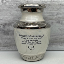 Customer Gallery - Radiant White Keepsake Urn