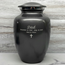 Customer Gallery - Gunmetal Gunmetal Gray Large Urn