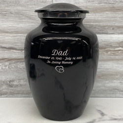 Customer Gallery - Jet Black Large Cremation Urn