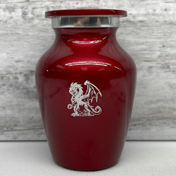 Customer Gallery - Dragon Keepsake Urn - Ruby Red