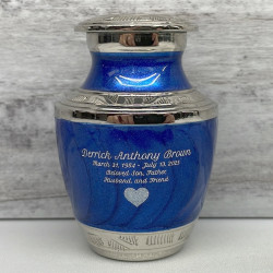 Customer Gallery - Royal Blue Keepsake Urn