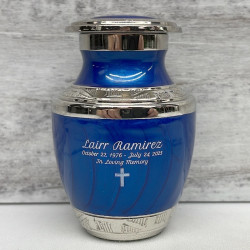 Customer Gallery - Royal Blue Keepsake Urn
