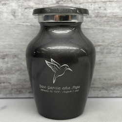 Customer Gallery - Hummingbird Keepsake Urn - Gunmetal Gray