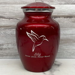 Customer Gallery - Hummingbird Sharing Urn - Ruby Red