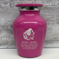 Customer Gallery - Guinea Pig Keepsake Urn - Rose Pink