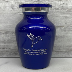 Customer Gallery - Hummingbird Keepsake Urn - Midnight Blue