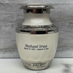 Customer Gallery - Radiant White Keepsake Urn