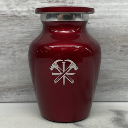 Customer Gallery - Woodworking Keepsake Urn - Ruby Red