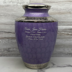 Customer Gallery - Regal Purple Cremation Urn