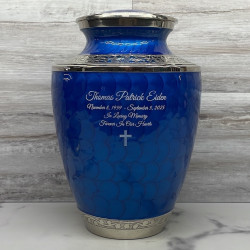 Customer Gallery - Royal Blue Cremation Urn