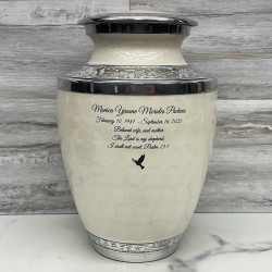 Customer Gallery - Radiant White Cremation Urn