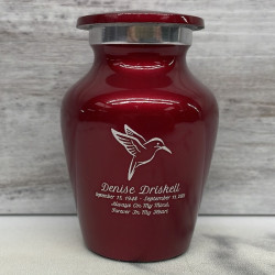 Customer Gallery - Hummingbird Keepsake Urn - Ruby Red