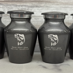 Customer Gallery - Fishing Keepsake Urn - Gunmetal Gray