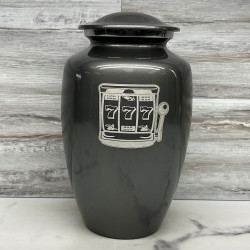 Customer Gallery - Slot Machine Cremation Urn - Gunmetal Gray